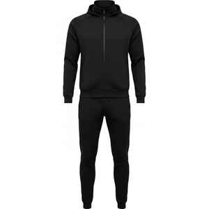 Sudadera con Capucha de Algodón, Logotipo Personalizado, Chándal con Cremallera, Pantalón Holgado - Product Image 4