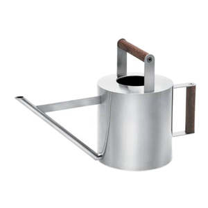 Arrosoir en acier inoxydable massif artisanal avec double poignée en bois, nouveau design, fabricant et fournisseur d'arrosoirs - Product Image 1