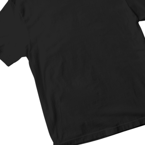 T-shirt uni noir pour homme Reklo Industries, 100% coton, col rond, coupe classique, logo personnalisé, OEM, vente en gros, vêtements décontractés - Product Image 5