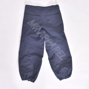 Outdoor Premium Quality Winter <b>Navy</b> Cargo Waterproof Snow Pants with Air Vents <b>Belt</b> Loops and Adjustable Waist - Product Image 2