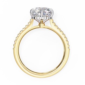 Anillo de Diamantes Naturales para Mujer en Oro Rosa con Certificado IGI para Colecciones de Novia y Pedidos de Joyería Personalizada, Anillo de Diamantes para Ella - Product Image 4