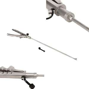 Porte-aiguilles laparoscopique manuel en acier inoxydable médical, instrument chirurgical en métal, Med Corporation, certifié CE, réutilisable - Product Image 4