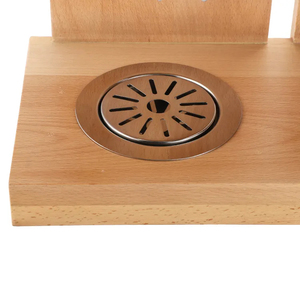 シリアルコンテナ収納セット朝食シリアルディスペンサー3リットルミニ木製ベースディスペンサー付き - Product Image 6