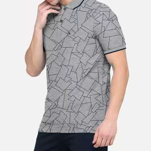 Camisetas Polo, Camisetas Polo para Hombre, Nuevo Diseño Elegante y Cómodo, Nueva Llegada, Ropa de Calle, Cuello Redondo, Camiseta 100% Algodón para Hombre - Product Image 2