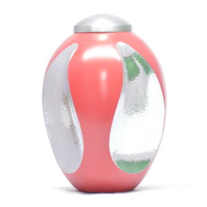 Urnes décoratives de haute qualité en métal, faites à la main, au design classique, pour les cendres humaines - Product Image 1