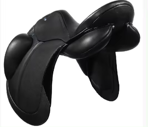 Silla de Doma Inglesa Personalizable de Cuero Genuino con Logotipo y Diseño Personalizados para Carreras de Caballos - Hecho en India - Product Image 2