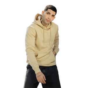 Sweats à capuche pour hommes unis de haute qualité 100% coton sweat à capuche de couleur unie coton et polyester sweats à capuche pour hommes - Product Image 3