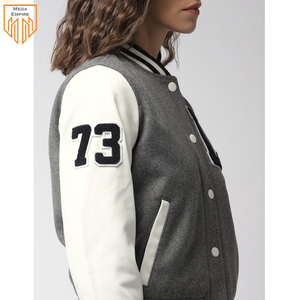 Chaqueta de Color gris sólido para mujer, chaqueta profesional de alta calidad, de MEGA EMPIRE, gran oferta - Product Image 6