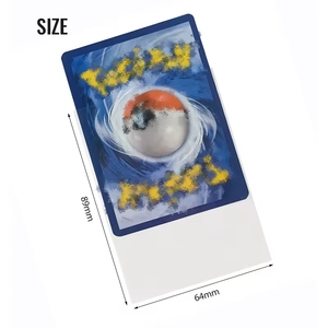 ซองใส่บัตรกึ่งแข็งกันน้ำสำหรับใส่บัตรโฮโลแกรมใสจำนวน50ชิ้น - Product Image 2