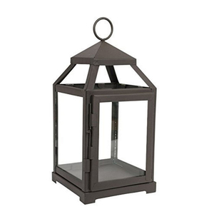 Wholesale Modern Iron Decorative <b>Candle</b> <b>Lanterns</b> Black Christmas <b>Outdoor</b> Indoor Home Decor Tabletop Supplier - Product Image 4