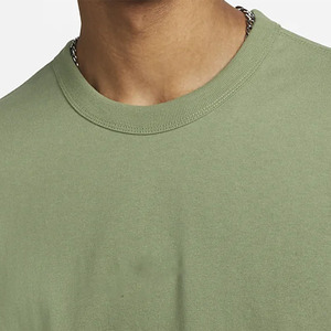 Camiseta de algodón transpirable para hombre, ropa de tejido absorbente de sudor, personalizada - Product Image 3