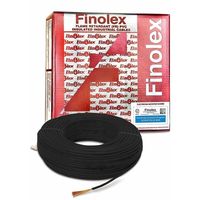 Fil Finolex Gold PVC 1,5 mm² multibrins ignifuge avec conducteur en cuivre 1100V, 90 m, jaune, pour alimentations électriques industrielles