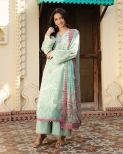 Designer indien et pakistanais Punjabi Dhoti & Bollywood Salwar Kameez robe de mariage et de soirée pour femmes Collection 1082 - Product Image 2
