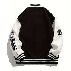 Nueva Tendencia de Moda, Chaqueta Varsity de Béisbol para Invierno, Estilo Universitario, Personalizable al por Mayor, Bordado Chenille, Elegante para Hombres y Mujeres - Product Image 6