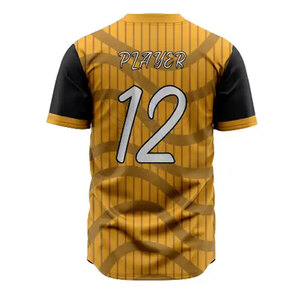 Uniforme de baseball moderne de qualité supérieure pour les matchs professionnels avec des coutures durables - Product Image 5