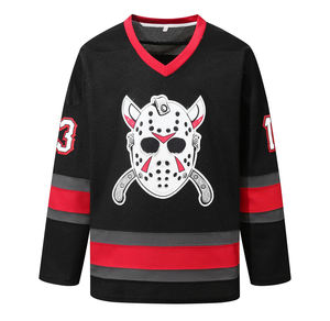 Dernier modèle de maillot de hockey sur glace personnalisé pour hommes, ensemble de vêtements de sport en polyester fabriqué par BSCI pour hommes et femmes - Product Image 6