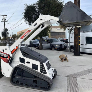 Fábrica nueva oruga MT85 Mini MINICARGADORA 1000kg1410kg MINICARGADORA con oruga para la venta cargadora de ruedas Bobcat - Product Image 5