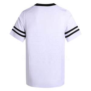 Maillot de football américain Personnalisable Maillot de football américain de l'équipe personnalisée avec lettres en sergé - Product Image 2