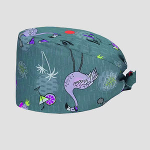 Chapeaux médicaux chirurgicaux de haute qualité avec logo par transfert thermique, imprimés, pour médecins, unisexes, bonnets médicaux, sublimation numérique, laine peignée - Product Image 6