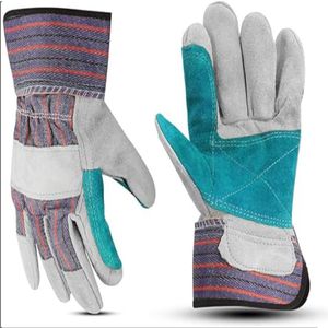 Gants de travail en cuir de vache anti-dérapants de haute qualité Protection thermique et sécurité Gants de protection thermique à usage général - Product Image 1