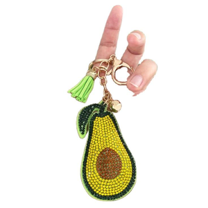 <b>Handmade</b> Embroidery <b>Doll</b> Seed Beaded Design Keychain With High Quality Jewellery Design From India - Product Image 2