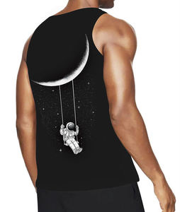 HI-GLOW Débardeurs pour hommes en sublimation Soie/Coton/Polyester Séchage rapide Respirant Vêtements de sport personnalisés pour l'entraînement sportif et la musculation - Product Image 5