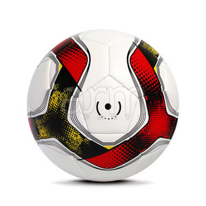ลูกฟุตบอลเย็บด้วยเครื่องจักร ขนาดมาตรฐานใหม่ล่าสุด เบอร์ 5 วัสดุ PU สำหรับการแข่งขันและฝึกซ้อมกีฬา - Product Image 2