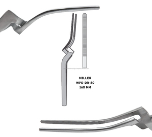 Pinzas de sujeción de papel articulador dental quirúrgico de precisión mundial, curvadas, de acero inoxidable, manuales, autoclavables, instrumento CE - Product Image 3