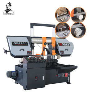 Service OEM - Machine à scier à ruban industrielle à double colonne horizontale GB4230 - Équipement <span class=keywords><strong>de</strong></span> coupe à ruban stable - Product Image 2