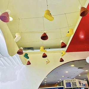 Eco Natural Wicker and Rattan <b>Christmas</b> <b>Ornament</b> Set for Handmade Tree Decoration and Holiday Home Decor Vietnam Craft - Product Image 2