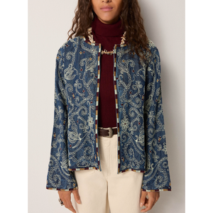 Chaqueta AMARA Azul Índigo para Primavera con Característica Transpirable - Product Image 4