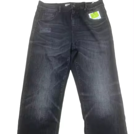 2025 New Design 66/67" TR Slub Yarn Woven Denim Fabric 11oz Black Bamboo Fiber Stretch Menswear for Boys & Girls