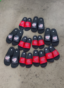 Sandales d'hiver légères et confortables en PVC brodé, à bout ouvert, avec semelle intérieure souple et respirante, antidérapantes, personnalisables 3D - Product Image 6