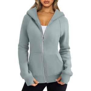 Sweat à capuche surdimensionné lourd en pur coton avec logo personnalisé pour femme pour automne hiver Streetwear - Product Image 1