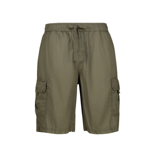 Trendy <b>Men's</b> Summer Jogger <b>Shorts</b> 100% Cotton Solid Pattern Customised <b>Elastic</b> <b>Waist</b> Breathable Quick Dry Gym Casual Jogging - Product Image 3