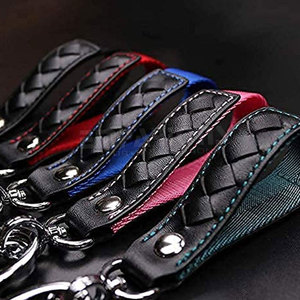 Leather <b>Keychain</b> <b>Custom</b> Logo Pu Leather Keychains Made In Pakistan Leather Keychains - Product Image 5