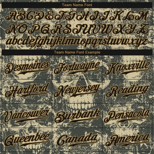 Camouflaged Skull Print Baseball Jersey Uniform Blank Custom Skull Fashion Wholesale Baseball <b>T</b>-<b>Shirts</b> Spandex/<b>Polyester</b> - Product Image 6