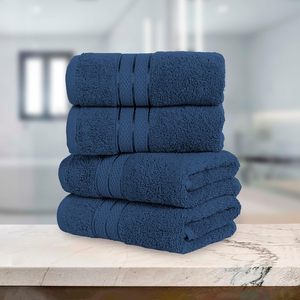 100% Turkish Cotton Premium Hotel Quality Soft Durable Popcorn <b>Towel</b> <b>Set</b> Quick Dry Highly Absorbent 4-Pack Hand <b>Towels</b> - Product Image 5
