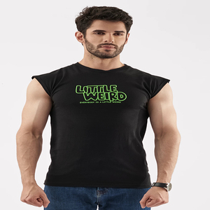 Camiseta sin mangas para hombre, camiseta informal con estampado personalizado, Camiseta deportiva de verano, chaleco de cuello redondo, camiseta sin mangas holgada de diseño personalizado para hombre - Product Image 5