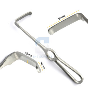 Retractor Kocher Langenbeck de Acero Inoxidable con Acabado Mate que Garantiza una Fácil Esterilización y Larga Duración - Product Image 4