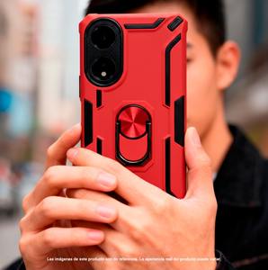 Funda Resistente con Soporte de Anillo Metálico y Cubierta Rígida, Protección de Cámara, Colores Variados: Rojo, Azul, Gris, Negro - Product Image 6