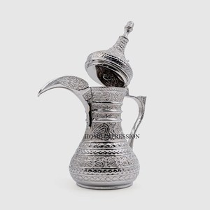 Dallah de Acero Inoxidable de Diseño Moderno para Café Árabe, Acabado Dorado Brillante, Ecológico, para Hogar, Hoteles y Cocina, para Té y Café - Product Image 6