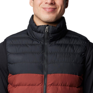 Chaleco Acolchado Informal sin Mangas para Hombre, Resistente al Agua, con Bolsillos Laterales, Cierre de Cremallera, Chaleco de Exterior Cálido, Multicolor - Product Image 5