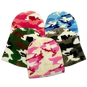 Bonnets de chasse chapeaux d'hiver casquettes partout Logo chapeau chaud camouflage acrylique personnalisé haute qualité adultes bonnets de sport - Product Image 6