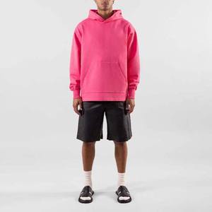 Sweat-shirts à capuche vintage en coton 100% 380 g/m² pour hommes, brodés sur mesure, poids lourd, streetwear d'hiver, lavage à l'acide - Product Image 3