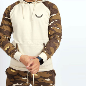 Survêtement coupe-vent en coton et polyester dernier modèle, survêtement homme grande taille avec logo personnalisé - Product Image 4
