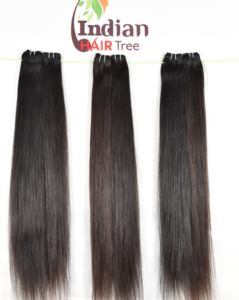 ผมแท้ 100% อินเดีย เรมี่ เวอร์จิ้น แบบเป็นมัด ต่อผมตรง ไม่ผ่านการแปรรูป เรียงเกล็ดผมอย่างเป็นธรรมชาติ สีดำธรรมชาติ สำหรับต่อผม ขาย - Product Image 5