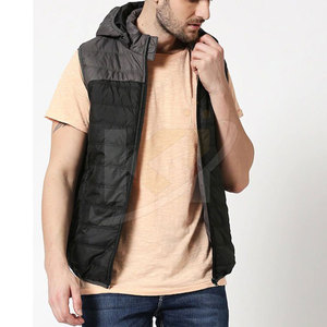 Gilet bouffant pour hommes, vêtements de plein air décontractés, gilets bouffants pour hommes avec logo personnalisé - Product Image 5