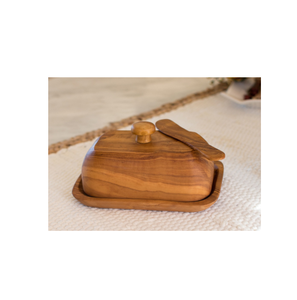 Wooden Food Container Butter Box Household Accessories for Indian Spreadable Butter <b>Holder</b> - Product Image 6
