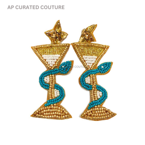 Krewe คอลเลกชันต่างหูลูกปัดงานหัตถกรรมที่ทันสมัยมีคุณภาพระดับพรีเมียม - Product Image 2